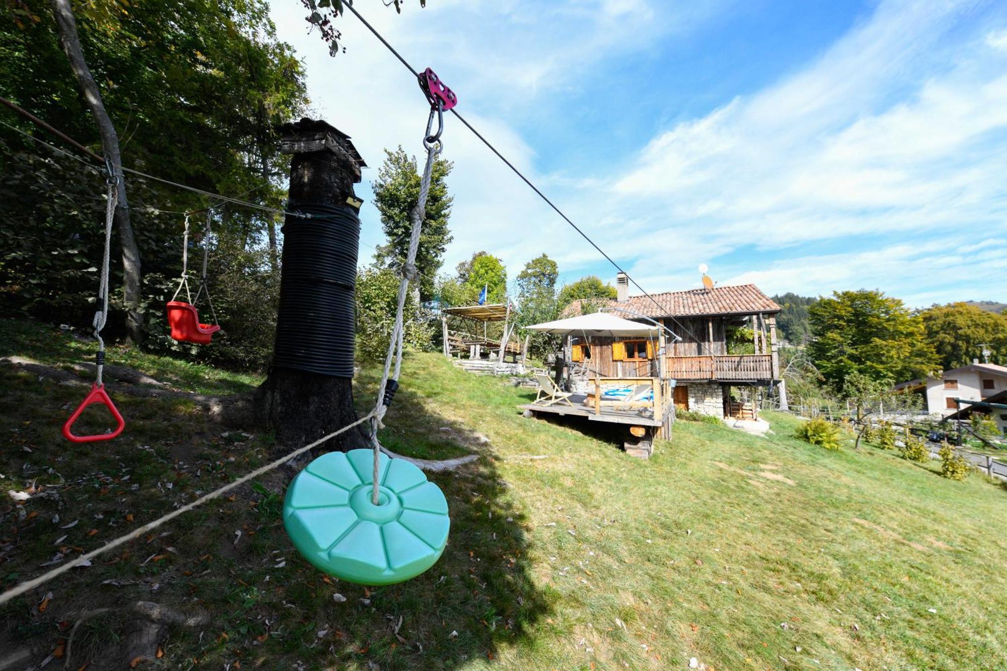 Chalet "Baita Cavacca" Crone Екстериор снимка