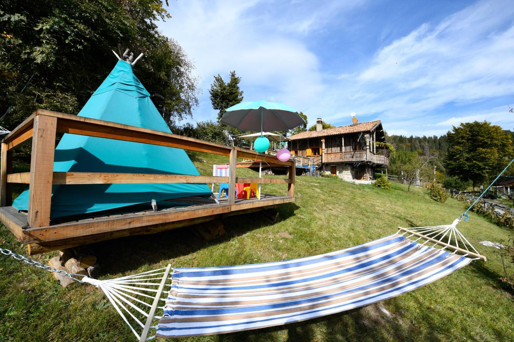 Chalet "Baita Cavacca" Crone Екстериор снимка