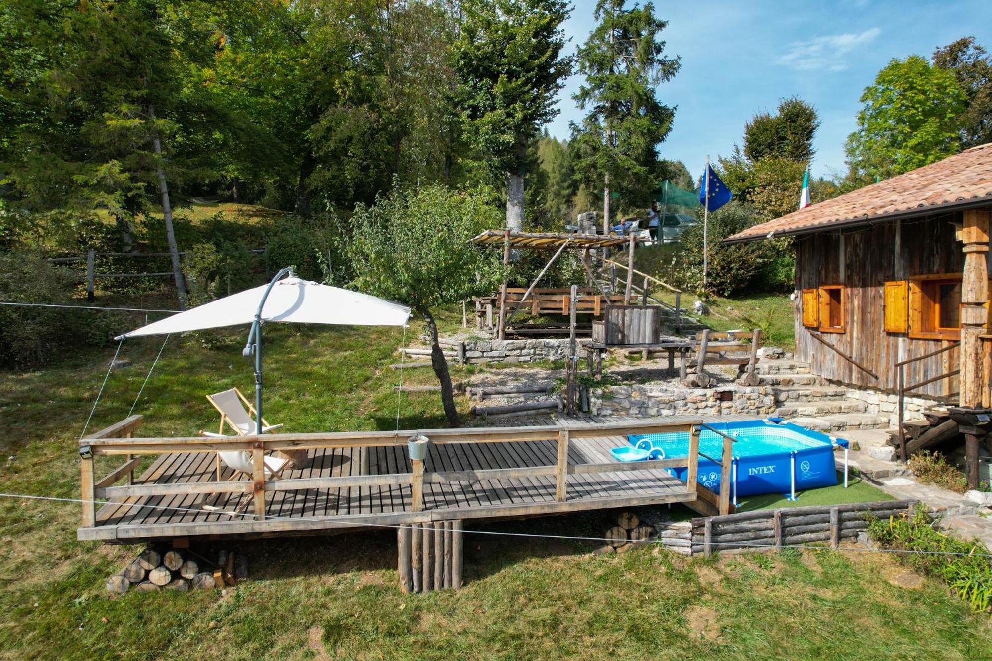 Chalet "Baita Cavacca" Crone Екстериор снимка