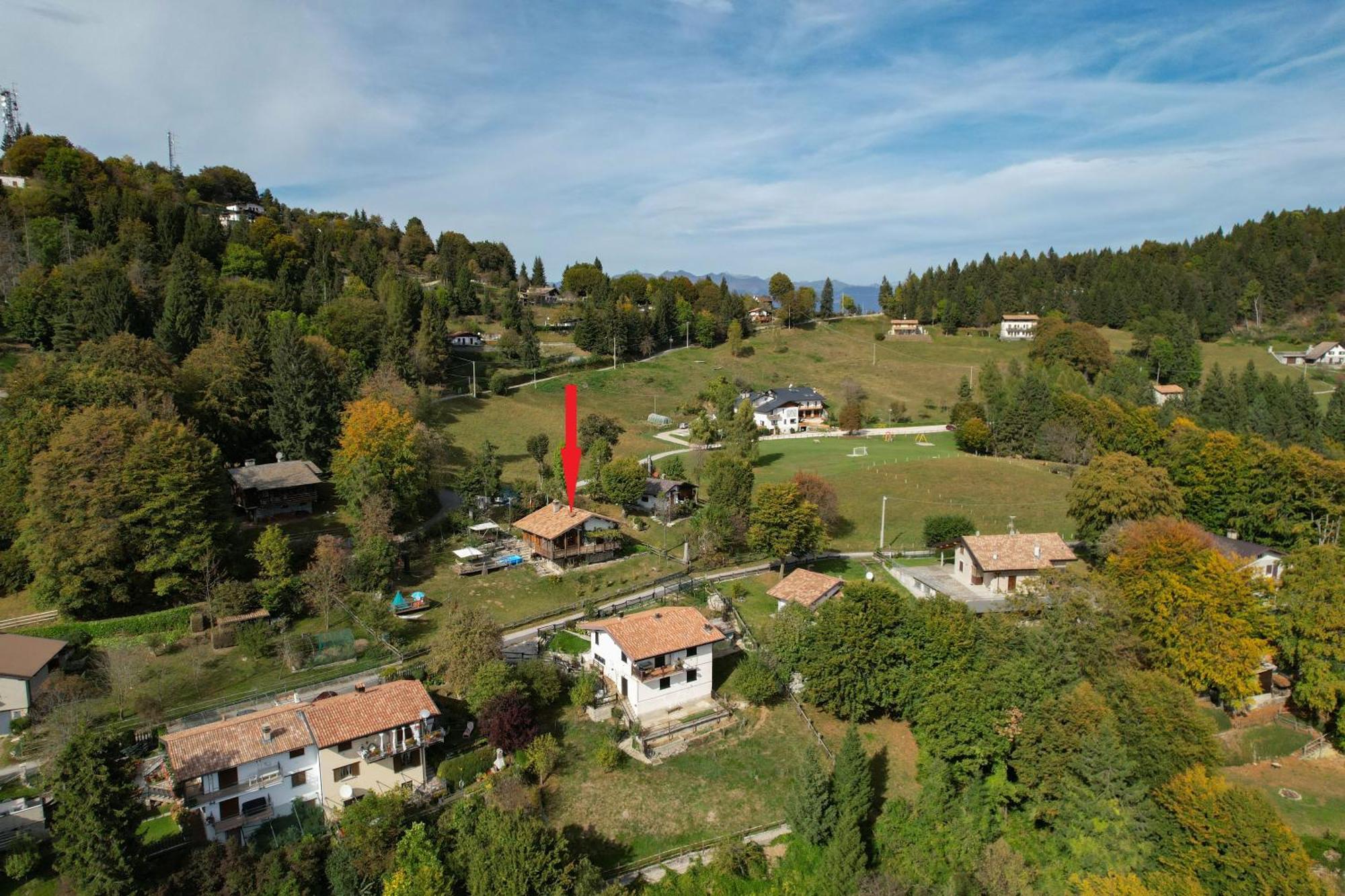 Chalet "Baita Cavacca" Crone Екстериор снимка